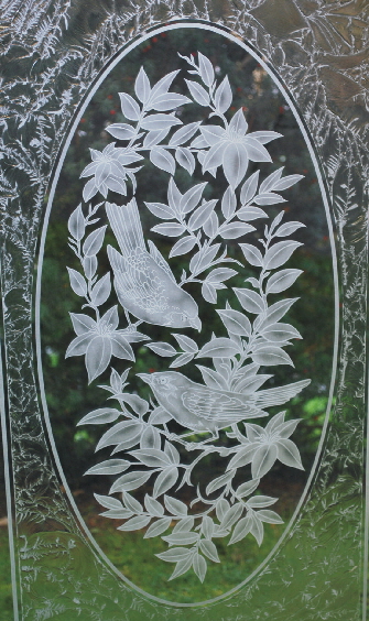 Eisblume,  doppelkontur